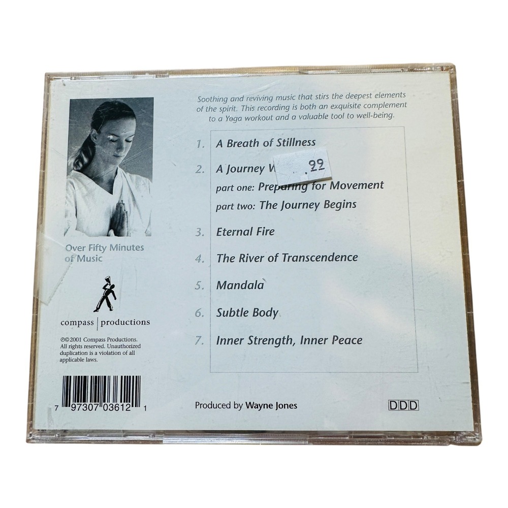 Lifescapes Yoga Meditation CD Strength Focus Energy Wayne Jones - Picture 2 of 2